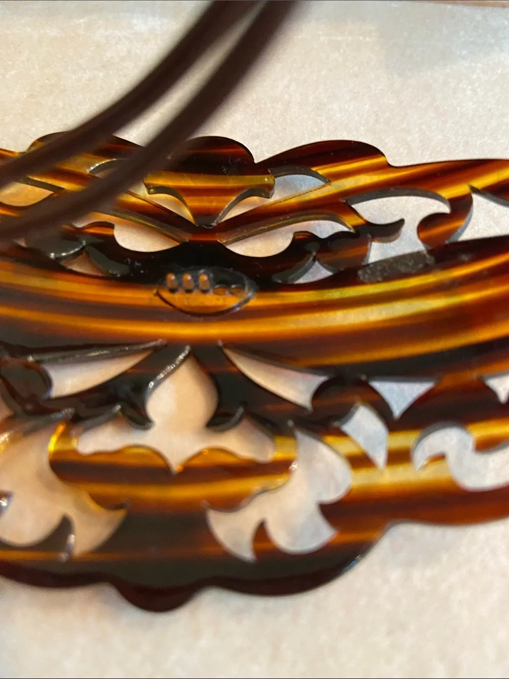 Rare Archival 1980’s French Couture Barrette. Mint